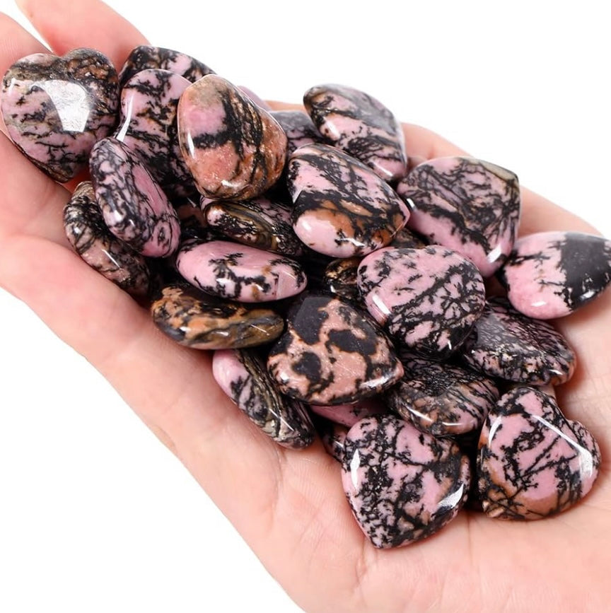 Black Line Rhodolite Stone